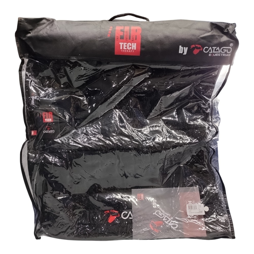 Catago Equestrian FIR-Tech Therapy Horse Dressage Saddle Pad DR17‎ Black